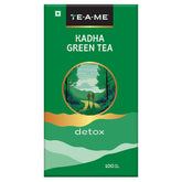 TE-A-ME Detox Kadha Green Tea - 100 Tea Bags | Reduces Weight Loss & Boosts Immunity - Contains Caffeine, Preservative Free