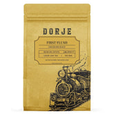 Dorje Teas First Flush Darjeeling Black Tea - 250gm, 8.8 Ounce, 100 Cups | Sweet & Flowery Flavor Mellow Gold Tea - Low Caffeine Loose Leaf Tea