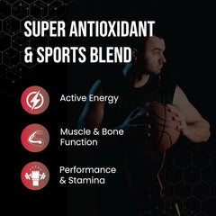 Tata 1mg Sports Multivitamin , With Zinc, Vitamin C, Vitamin D, Calcium And Iron, Supports Energy, Immunity, Performance & Stamina | 60 Tablets , 100gm 0.2lbs