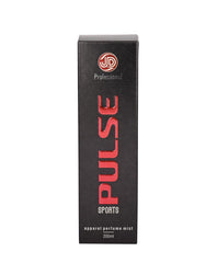 JD International Pulse Sports Unisex Perfume Mist - 200ml, 6.7 Fl.oz. | Long-lasting Fragrance For Active Individuals | Invigorate Your Sense | Valentine's Day Gift
