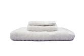 Mush Bamboo Luxurious Bath + Hand & Face Towel 900 Gsm | Ultra Soft, Absorbent & Antimicrobial Towel (White) -3 Piece