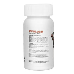 Momrushi Ashwagandha Tablets Roots Extract Original Stress & Anxiety Relief General Wellness Improves Sleep, Increases Immunity, Stamina Ayurvedic For Women & Men | 30 Tablets 50gm 0.1lbs