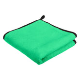 Kuber Industries Cleaning Towel 200 Gsm | Reusable Cleaning Cloths For Kitchen, Duster & Home Cleaning Towel Hanging Loop - Pack Of 1 (Green)