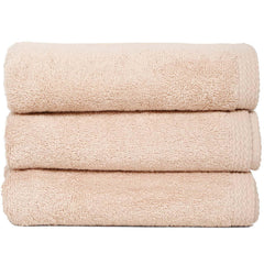 Avni Home 100% Cotton Hand Towel 300 Gsm | Ultra Soft, Absorbent, Quick Dry Towels For Facewash, Gym, Sports, Travel | Quick-Dry Fitness Towels - Pack Of 3 (Sand Grey)