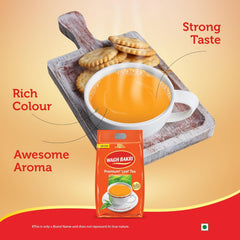 Wagh Bakri Premium Leaf Tea Pack - 1 Kg, 35.2 Ounce | Rich Color, Strong & Refreshing Taste, Awesome Aroma Chai Patti