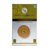 Granules N Beans Instant Tea Premix Cardamom Chai - 10 Sachets, 140gm, 4.9 Ounce | Relieves In Bloating & Indigestion - Caffeine Free