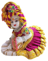 Lord Krishna Makhan Chor Idol, God Statue, Resin, Idol - Size Big - 8 Inch, Perfect Gift Option, Decoration Items For Home DƩcor, Living Room, Mandir, Temple Pooja Room | 1 Krishna Statue