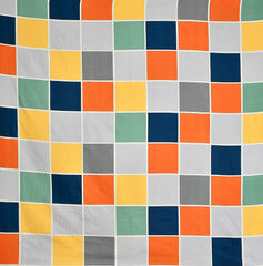 Super Soft Cotton King Size Bedsheet With 2 Pillow Cover + Comforter - 72 X 78 Inches, Multicolor | All Around Elastic Fitted | Skin Friendly & Long Lasting