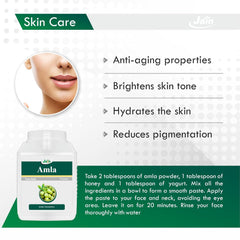 Jain Amla Phyllanthus Emblica, Indian Gooseberry Powder, Pure Amla Powder 100 % | 400gm 0.8lbs