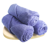 Heelium Bamboo Bath Towel 1500 Gsm | Ultra Absorbent 3x Softer Than Cotton Towels (Iris)- Pack Of 3
