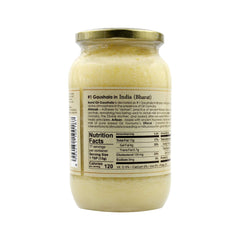 100% Natural Ahinsak Gau Ghee By Gir | Healthy & Delicious Nutrients Pure Desi Ghee Making For Rotis | (1 Litr) 33.8 Ounce | Jar Pack