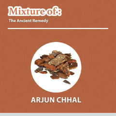 The Ancient Remedy Arjun Chaal Power, 100% Natural & Pure Herbal Arjun Ki Chaal Powder For Men & Women Supports Heart Health, Promotes Good Cholesterol | 110gm 0.2lbs