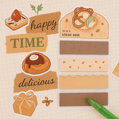 Sticky Notes Set 12 Designs - Ideal For Notes, Organization & Reminders | Pack Of 4