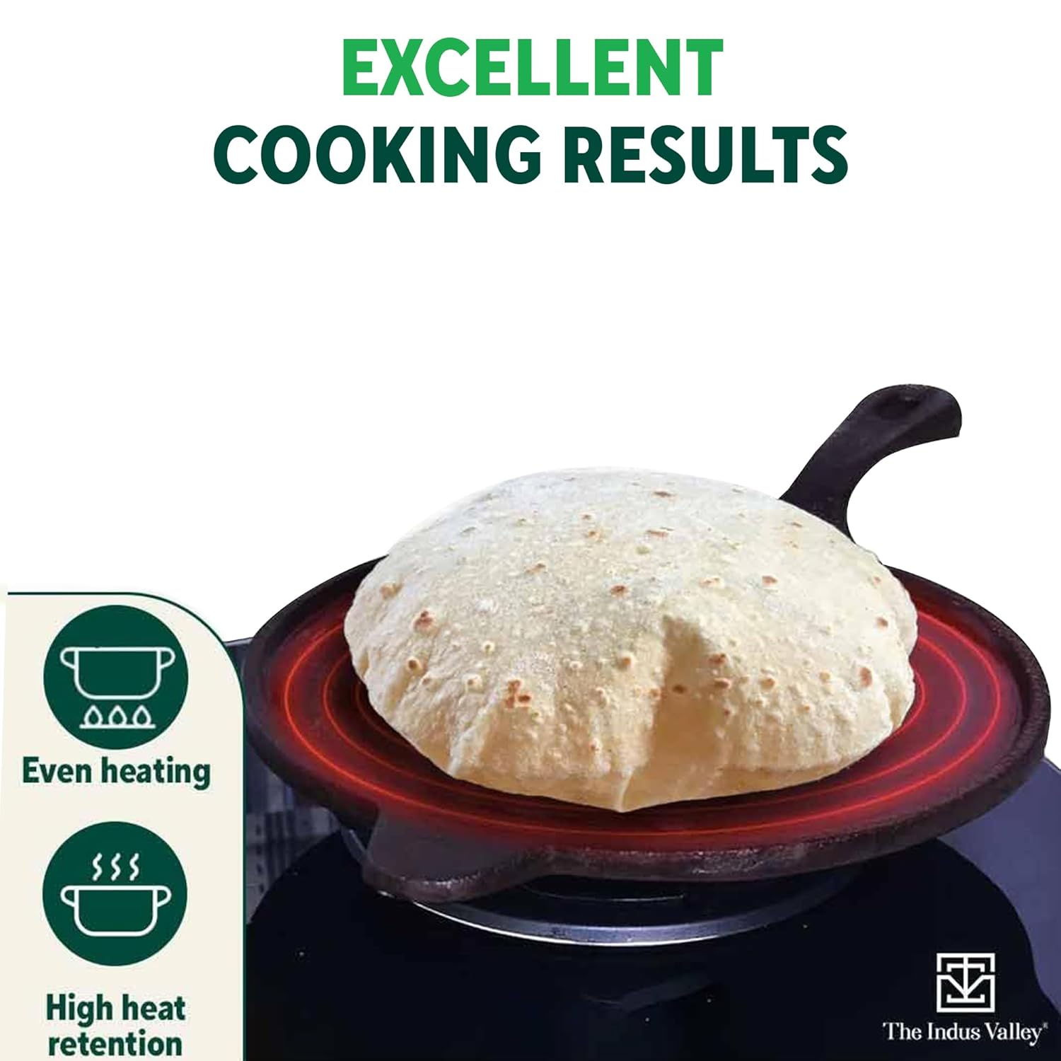 Super Smooth Cast Iron Cookware Set + Free Iron Tadka Pan - Tawa 26.3cm + Kadai 25.4cm, 2 Liters + Fry Pan 25.4cm, 1.7 Liters | Kitchen Cooking Combo Pots & Pans Set Of 4 Pcs - Naturally Nonstick Super Smooth Cast Iron Cookware Set + Free Iron Tadka Pan - Tawa 26.3cm + Kadai 25.4cm, 2 Liters + Fry Pan 25.4cm, 1.7 Liters | Kitchen Cooking Combo Pots & Pans Set Of 4 Pcs - Naturally Nonstick