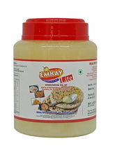 100% Natural Lite Interesterified Veg Fat Vegan Fat Desi Ghee By Emkay | Rich In Vitamin A & D Healthy Pure Desi Ghee | (1 Litre) 33.8 Ounce | Jar Pack