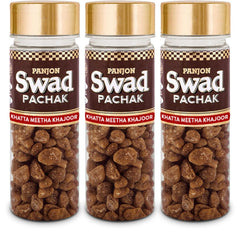 Panjon Swad Khatta Meetha Khajoor Mukhwas 390gm, (130gm *3) | Digestive Mouth Freshener