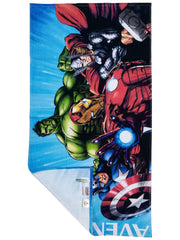Athom Living Avenger Print Cotton Bath Towel 350 Gsm | Super Soft, Quick Dry, Highly Absorbent, Lightweight & Durable Towel For Boys & Girls