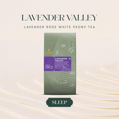 Luxmi Estates Lavender Valley Rose White Peony Tea Bags - 50gm, 1.7 Ounce, 25 Tea Bags | USDA Certified Organic White Tea - Low Caffeine Tea For Good Sleep | Rich In Antioxidants, Gluten Free