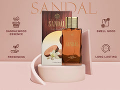 JD International Sandal Apparel Unisex Perfume With Long Lasting Fragrance - 100ml, 3.4 Fl.oz. | Perfume For Men & Women