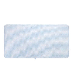 Kuber Industries Bath Towel 300 Gsm | Towel For Bath, Gym, Travel & Beach | Plain Lining (Blue)