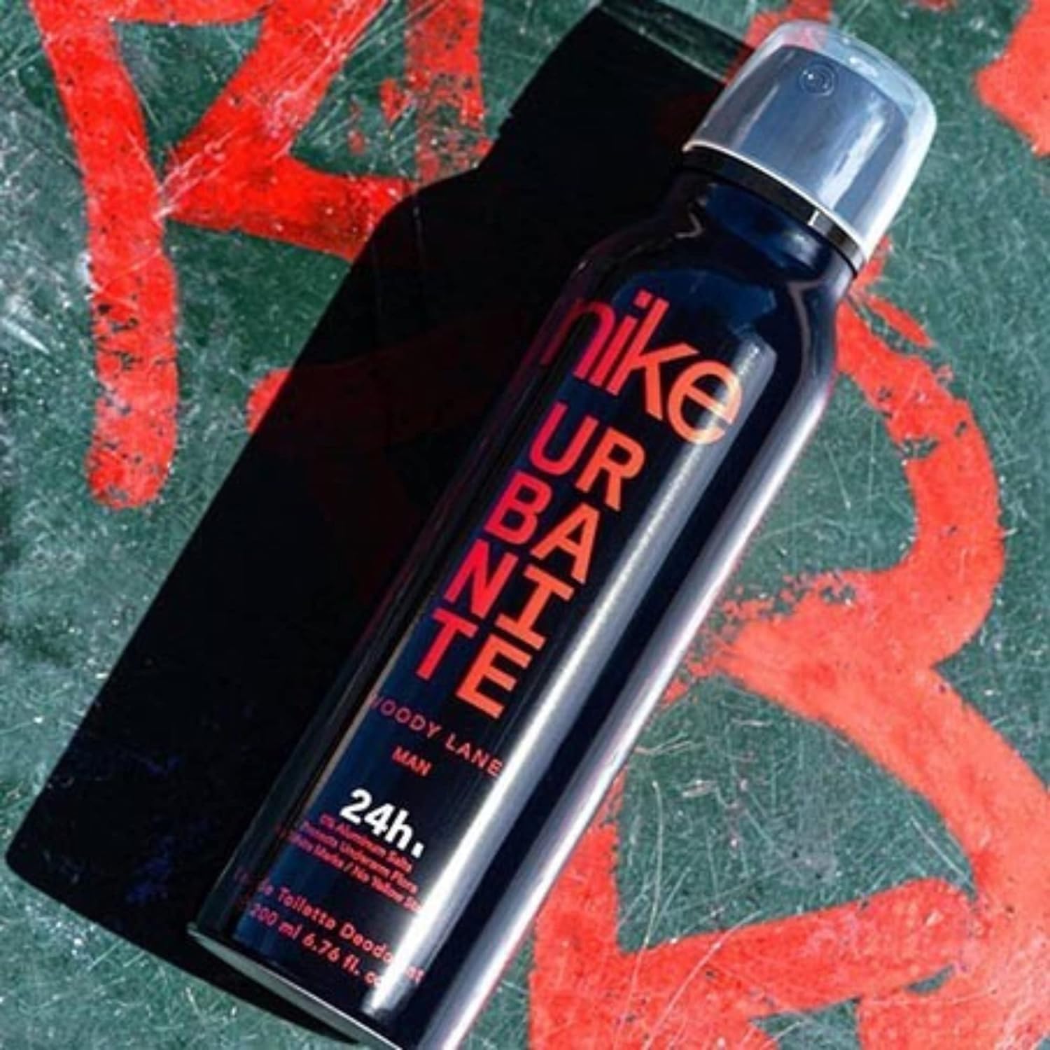 Nike Urbanite Long Lasting Woody Fragrance Lane Man Eau De Toilette Deodorant 200ml 6.7 Fl.oz. | Perfect For Officewear Nike Urbanite Long Lasting Woody Fragrance Lane Man Eau De Toilette Deodorant 200ml 6.7 Fl.oz. | Perfect For Officewear