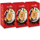Chaizup Premium 1 Min Instant Masala Tea Premix - Pack Of 3 X 140gm, 4.9 Ounce Each, 30 Sachets | Just Add Hot Water - Assam Masala Chai Powder | Low Caffeine, No Added Color - Home Like Tea