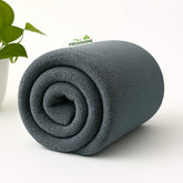 Freshshine Hand Towel 200 Gsm | Super Soft Quick Dry Microfiber Face Towel Napkins For Wash Basin Gym Sports Travel - Green (Set Of 1)