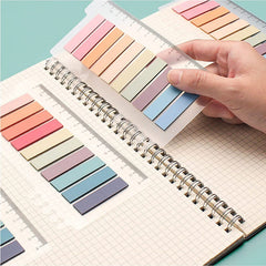 Transparent Sticky Notes, Sticky Tabs For Indexing Books, Documents, Multicolor - Pack Of 2