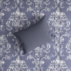 Cotton Elastic Fitted Single Bedsheet With 1 Pillow Cover | 72 X 30 Inches, Dark Grey - Breathable & Durable, Soft & Perfect For All Seasons