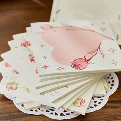 Sticky Notes Set, 200 Self Stick Memo Pad With Delicate Heart, Rose & Butterfly Designs (3)