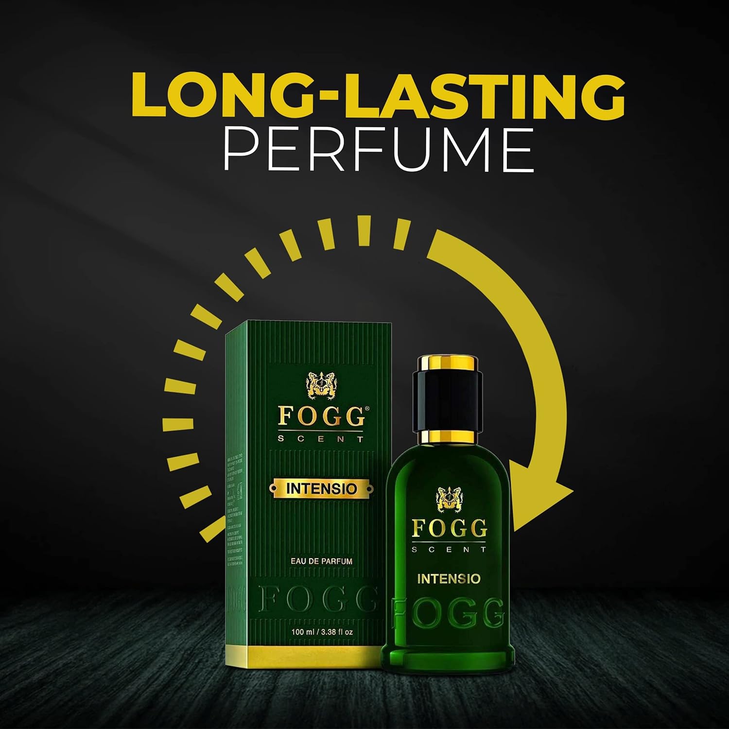 Fogg Scent Intensio Eau De Parfum For Men 100ml 3.4 Fl.oz. | Long-lasting Fresh & Powerful Fragrance Perfect Gift For Husband Fogg Scent Intensio Eau De Parfum For Men 100ml 3.4 Fl.oz. | Long-lasting Fresh & Powerful Fragrance Perfect Gift For Husband