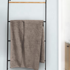 Sassoon Venir Microfiber Bath Towel 350 Gsm | Ultra Soft Material, Towel Medium Size For Women (Sandstone)