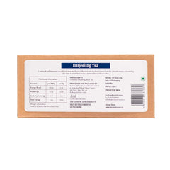 McLeod Russel 1869 Darjeeling Black Tea - Pack Of 2 X 100gm, 3.5 Ounce Each, 100 Pyramid Tea Bags | Aromatic & Mellow Whole Leaf Tea - Loose Leaf Black Orthodox | Low Caffeine