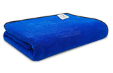 Softspun Microfiber Bath Towel 221 Gsm | Ultra Absorbent Super Soft & Comfortable Quick Drying For Men & Women Daily Use Extra Large Size Towel (Blue)