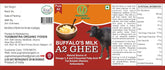 100% Natural Buffalo' S Milk A2 Ghee By Yugmantra Organic Foods | Natural & Healthy Cultured Desi Ghee Perfect For Muscles | (1 Litr) 33.8 Ounce | Jar Pack
