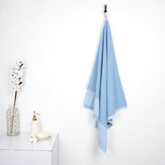 Thirsty Towel Doctor Towels Premium Cotton Bath Towel 190 Gsm | Super Soft & High Absorbency Towels, Quick Dry Towels Large Size (Persian Blue)