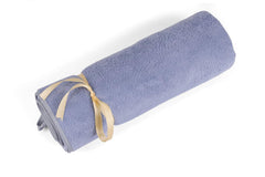 Glivary Microfiber Large Bath Towels 300 Tc Extra Soft Plush & Quick Dry High Absorbency Large Size Towels For Bathing (Dark Blue)