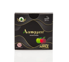 Double Apple Flavour Cigarette For Relieve Stress & Mood Enhance - 10 Sticks In Each Packet | No Bad Smell, Non Addictive, No Harmful - Tobacco & Nicotine Free