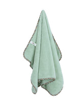 Spread Spain Microfiber Bath Towel 340 Gsm | Bath Towel For Men & Women Extra Soft Plush & High Absorbent | Set of 1 (Olive)