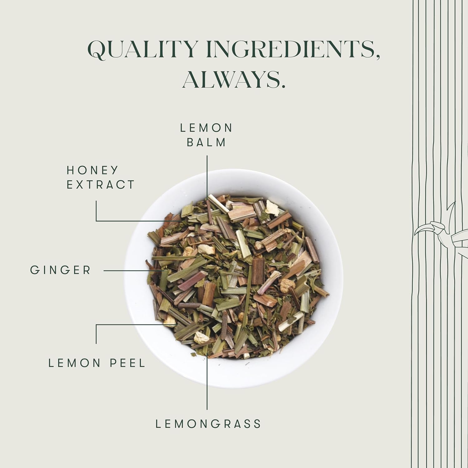 Luxmi Estates Lemon Balm Honey Ginger Herbal Tea - 100gm, 3.5 Ounce, 50 Tea Bags | USDA Certified Organic Herbal Tea - Caffeine Free Herbal Tea | Rich In Antioxidants, Additives Free Luxmi Estates Lemon Balm Honey Ginger Herbal Tea - 100gm, 3.5 Ounce, 50 Tea Bags | USDA Certified Organic Herbal Tea - Caffeine Free Herbal Tea | Rich In Antioxidants, Additives Free