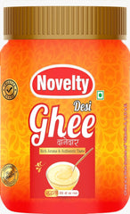 Natural Premium Desi Ghee Danedar By Novelty | Great Source Of Protein Fiber Desi Ghee Good For Muscles | (1 Litr) 33.8 Ounce | Jar Pack