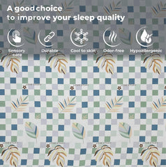 Microfiber Single Bedsheet Set With 1 Pillow Covers (60 X 90 Inches) Multicolor | Durable & Long-Lasting | 144 Thread Count | Wrinkle Free