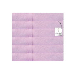 Ksc Shop Premium Luxury Cotton Face Towel 900 Gsm | Ultra Soft Highly Absorbent Face Towel (Purple) - Pack Of 6