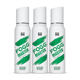Fogg Master Voyager Intense No Gas Deodorant For Men | Long Lasting Perfume Body Spray 120 Ml 4 Fl.oz. Each Pack Of 3