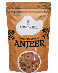 100% Natural Anjeer Dried Figs Afgani Anjeer By Marwar Seth 400gm, | Rich In Fibre, Vitamins, Minerals Dried Anjeer | 14.1 Ounce
