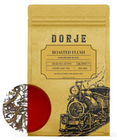 Dorje Teas Roasted Flush Darjeeling Black Tea - 250gm, 8.8 Ounce, 100 Cups | No Artificial Powder Or Dust, Whole Leaf Black Tea - Medium Caffeine Loose Leaves