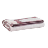 Urbanleaf Microfiber Large Bath Towel 350 Gsm | Quick Dry Super Absorbent Bath Towel For Men & Women (Wine - Stripe)