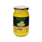 100% Natural A2 Gir Cow Ghee By Organic Soul | Naturally Rich Taste & Aroma Desi Pure Cow Ghee Perfect For Roti, Sabji | (350ml) 11.8 Ounce | Jar Pack
