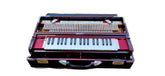 Musical Instrument Harmonium - 9 Scale Changer, 37 Italian Keys, 3 Set Of Reeds (Male, Male & Female), 3 3/4 Octave, Seven Folded Below | Handmade Instrument