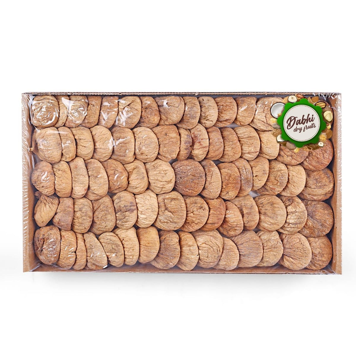All Natural Jumbo Anjeer Turkish Figs By Dabhi Dry Fruits 3kg, | Exotic Dry Fruit For Healthy Snacking High Nutrients, Sun Dried | 105.8 Ounce